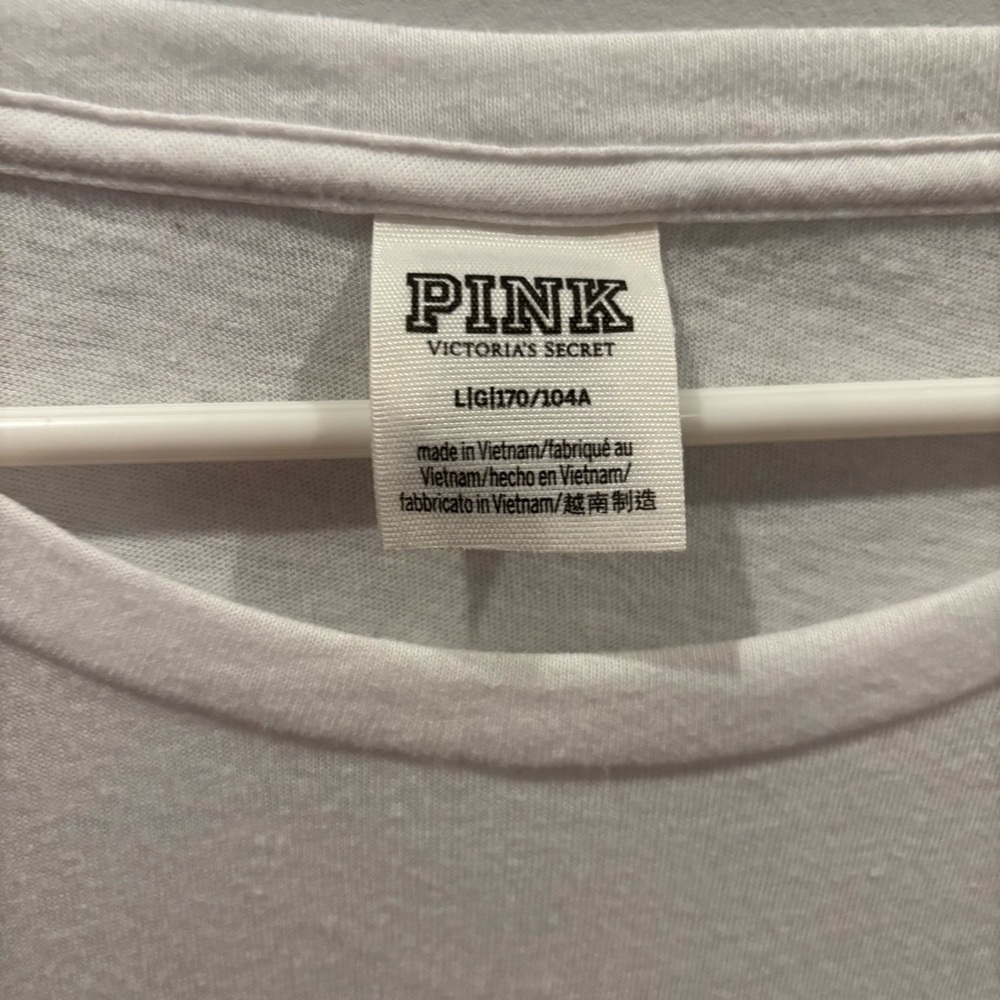 Victoria's Secret Pink football tee shirt - Picture 5 of 5